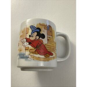 Disneyland Walt Disney World Ceramic Mickey Mouse Fantasia Mug B50